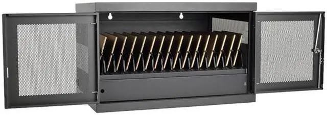 Alt view image 3 of 8 - Tripp Lite CSC16USB 16-Device USB Charging Station Cabinet with Sync for iPad and Android Tablets