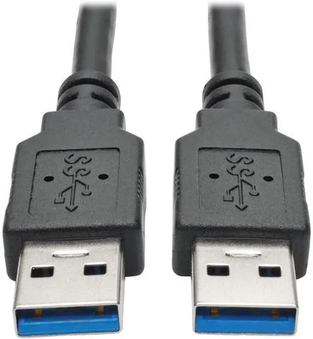 Main image of Tripp Lite 6 ft. USB 3.0 SuperSpeed A/A Cable (M/M), 28/24 AWG, 5 Gbps, Black, 6' (U320-006-BK)