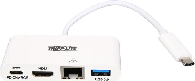 Alt view image 3 of 7 - Tripp Lite USB C to HDMI Multiport Adapter Converter Hub USB Type C to HDMI (U444-06N-HGU-C)