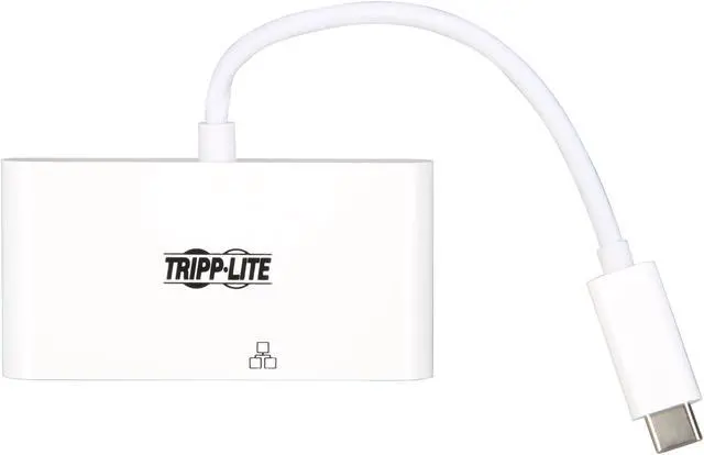 Alt view image 7 of 7 - Tripp Lite USB C to HDMI Multiport Adapter Converter Hub USB Type C to HDMI (U444-06N-H4GU-C)