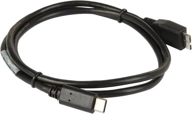 Alt view image 2 of 3 - Tripp Lite 3 ft. USB 3.1 Gen 2 USB-C to Micro-B Cable (M/M), 10 Gbps, 3' USB Type-C to USB Micro-B, Fast Charging (U426-003-G2)