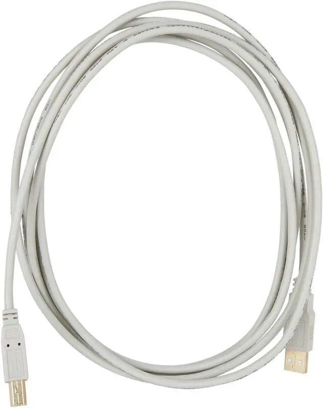 Alt view image 2 of 3 - Tripp Lite 10 ft. USB 2.0 Hi-Speed A/B Cable (M/M), 28/24 AWG, 480 Mbps, Beige, 10' (U022-010-BE)