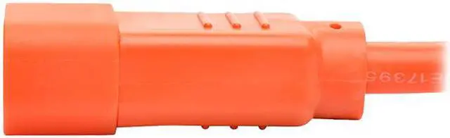 Alt view image 4 of 5 - Tripp Lite Model P004-002-AOR 2 ft. Standard Computer Power Extension Cord, 10A, 18 AWG (IEC-320-C14 to IEC-320-C13) Male to Female