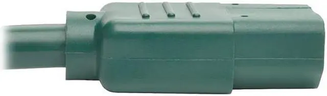 Alt view image 3 of 5 - Tripp Lite Model P004-003-AGN 3 ft. Standard Computer Power Extension Cord, 10A, 18 AWG (IEC-320-C14 to IEC-320-C13) Male to Female