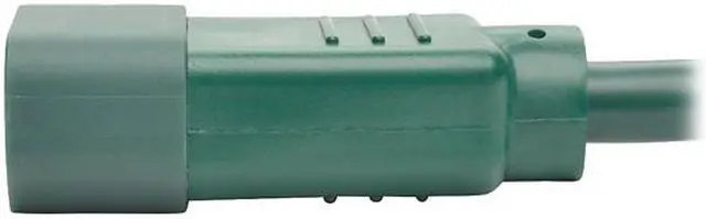 Alt view image 4 of 5 - Tripp Lite Model P004-003-AGN 3 ft. Standard Computer Power Extension Cord, 10A, 18 AWG (IEC-320-C14 to IEC-320-C13) Male to Female