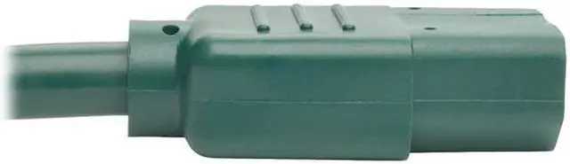 Alt view image 3 of 5 - Tripp Lite Model P004-006-AGN 6 ft. Standard Computer Power Extension Cord, 10A, 18 AWG (IEC-320-C14 to IEC-320-C13) Male to Female