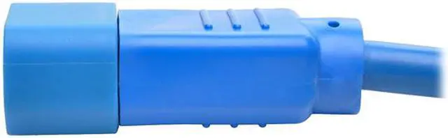 Alt view image 4 of 5 - Tripp Lite Model P005-002-ABL 2 ft. Heavy-Duty Power Extension Cord, 15A, 14 AWG (IEC-320-C14 to IEC-320-C13) Male to Female