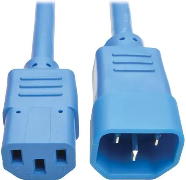 Main image of Tripp Lite Model P005-003-ABL 3 ft. Heavy-Duty Power Extension Cord, 15A, 14 AWG (IEC-320-C14 to IEC-320-C13) Male to Female