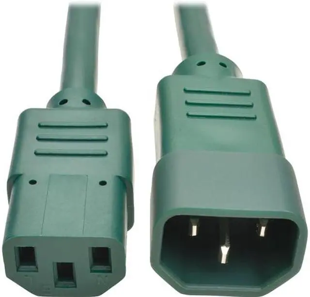 Main image of Tripp Lite Model P005-006-AGN 6 ft. Heavy-Duty Power Extension Cord, 15A, 14 AWG (IEC-320-C14 to IEC-320-C13) Male to Female