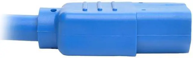Alt view image 3 of 5 - Tripp Lite Model P004-002-ABL 2 ft. Standard Computer Power Extension Cord, 10A, 18 AWG (IEC-320-C14 to IEC-320-C13) Male to Female