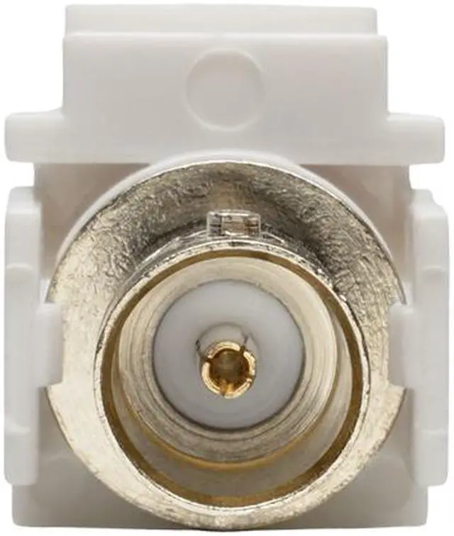 Alt view image 2 of 6 - Tripp Lite BNC All-in-One Keystone/Panel Mount Coupler (F/F), 75 Ohms (A230-001-KP)