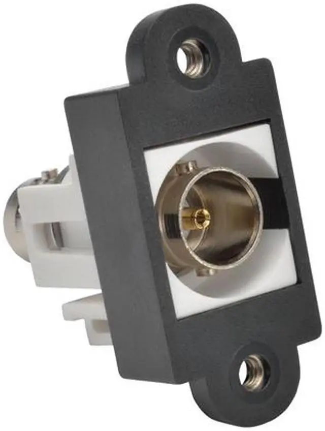 Alt view image 5 of 6 - Tripp Lite BNC All-in-One Keystone/Panel Mount Coupler (F/F), 75 Ohms (A230-001-KP)