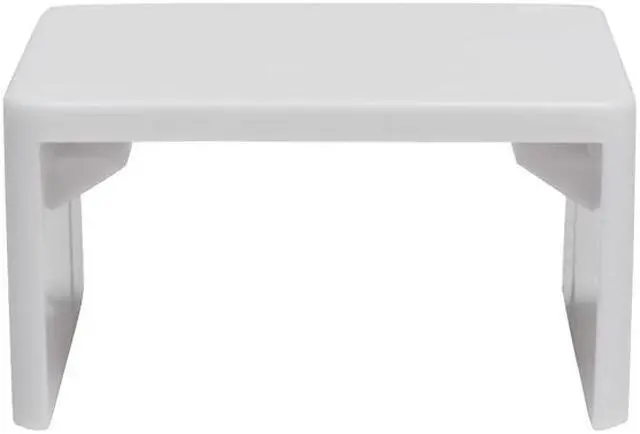 Main image of Tripp Lite N080-C25-ST-WH Raceway Straight Connector, 20 Pack, White