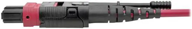 Alt view image 3 of 9 - Tripp Lite MTP/MPO to 8xLC Fan-Out Patch Cable, 40 GbE, 40GBASE-SR4, OM4 Plenum-Rated, Push/Pull Tab, Magenta, 2 m (6.6 ft.) (N845-02M-8L-MG)