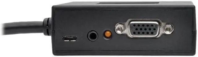 Alt view image 2 of 5 - Tripp Lite 2-Port HDMI to VGA + Audio Adapter / Splitter, 1920 x 1440, 1080p (P131-06N-2VA-U)