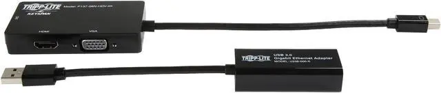 Alt view image 4 of 5 - Tripp Lite Microsoft Surface and Surface Pro 2-in-1 Accessory Kit, DVI, VGA, 4K HDMI & Gigabit Ethernet (P137-GHDV-V2-K)