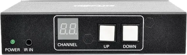 Alt view image 2 of 5 - Tripp Lite HDMI Over IP Receiver/Extender with RS-232 Serial & IR Control, Audio/Video, 1080p at 60hz, 328 ft. (B160-100-HDSI)