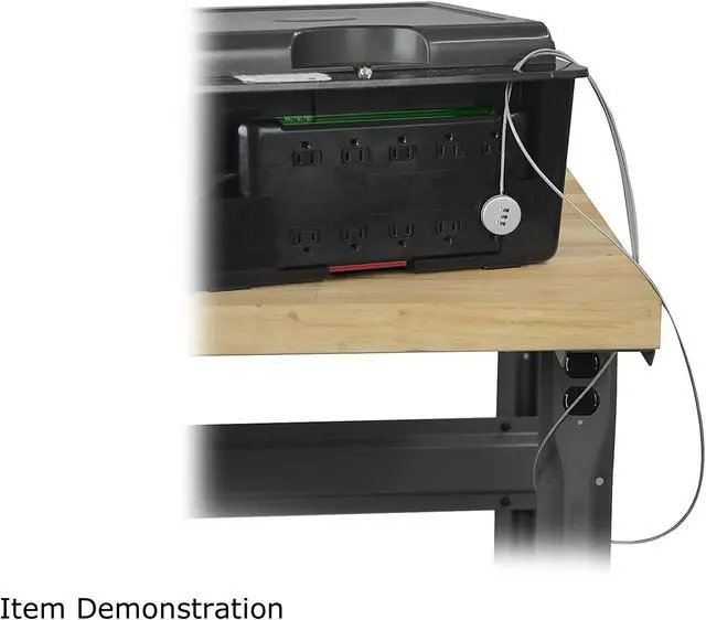 Alt view image 7 of 7 - Tripp Lite 10-Device AC Desktop Charging Station with Surge Protection for Tablets, Laptops and E-Readers (CSD1006AC)