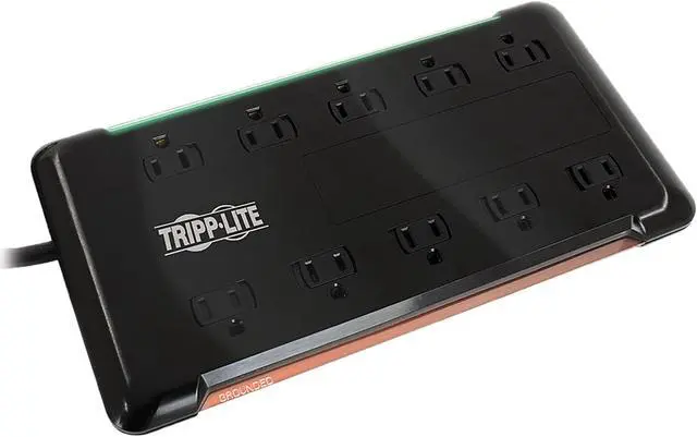 Alt view image 5 of 7 - Tripp Lite 10-Device AC Desktop Charging Station with Surge Protection for Tablets, Laptops and E-Readers (CSD1006AC)