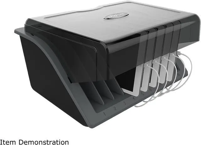 Main image of Tripp Lite 10-Device AC Desktop Charging Station with Surge Protection for Tablets, Laptops and E-Readers (CSD1006AC)