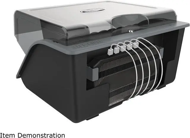 Alt view image 4 of 7 - Tripp Lite 10-Device USB Desktop Charging Station with Surge Protection for Tablets, Laptops and E-Readers (CSD1006USB)