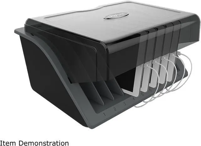 Main image of Tripp Lite 10-Device USB Desktop Charging Station with Surge Protection for Tablets, Laptops and E-Readers (CSD1006USB)