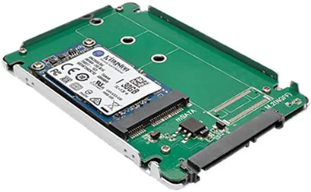 Alt view image 4 of 6 - Tripp Lite mSATA SSD to 2.5in SATA Enclosure Adapter Converter Dock Station