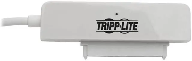 Alt view image 3 of 6 - Tripp Lite USB 3.0 SuperSpeed to SATA III Adapter Cable with UASP, 2.5 in. SATA Hard Drives, White (U338-06N-SATA-W)