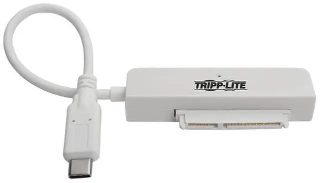 Alt view image 2 of 7 - Tripp Lite 6in USB-C Gen 1 to SATA III Adapter w/ UASP 2.5-3.5" Hard Drives