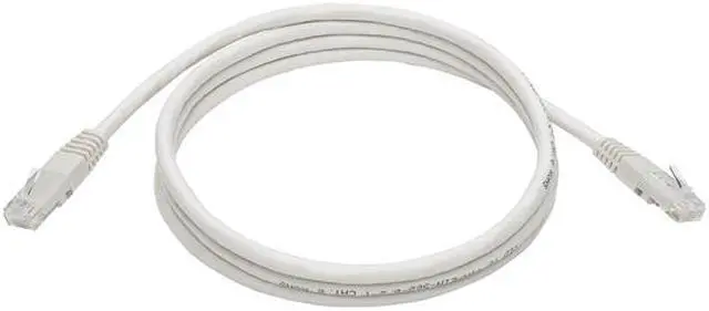 Alt view image 5 of 5 - Tripp Lite 5ft Cat6 Gigabit Molded Patch Cable RJ45 M/M 550MHz 24 AWG White