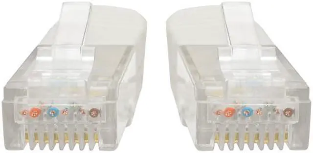 Alt view image 2 of 5 - Tripp Lite 7ft Cat6 Gigabit Molded Patch Cable RJ45 M/M 550MHz 24 AWG White