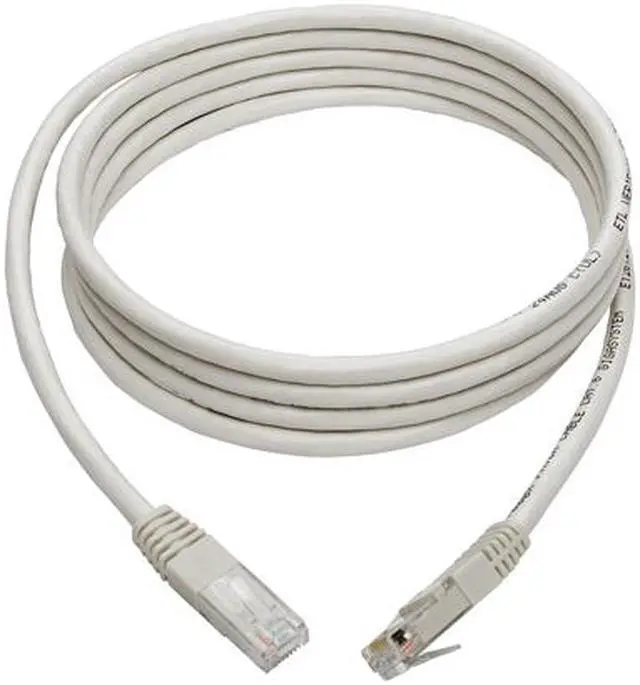 Alt view image 5 of 5 - Tripp Lite 7ft Cat6 Gigabit Molded Patch Cable RJ45 M/M 550MHz 24 AWG White