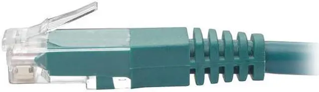 Alt view image 3 of 5 - Tripp Lite 10ft Cat6 Gigabit Molded Patch Cable RJ45 M/M 550MHz 24AWG Green