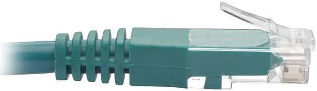 Alt view image 4 of 5 - Tripp Lite 10ft Cat6 Gigabit Molded Patch Cable RJ45 M/M 550MHz 24AWG Green