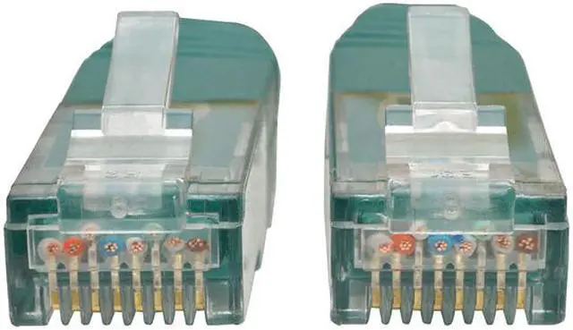Alt view image 2 of 5 - Tripp Lite 15ft Cat6 Gigabit Molded Patch Cable RJ45 M/M 550MHz 24AWG Green