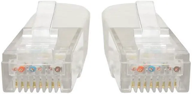 Alt view image 2 of 5 - Tripp Lite 15ft Cat6 Gigabit Molded Patch Cable RJ45 M/M 550MHz 24AWG White