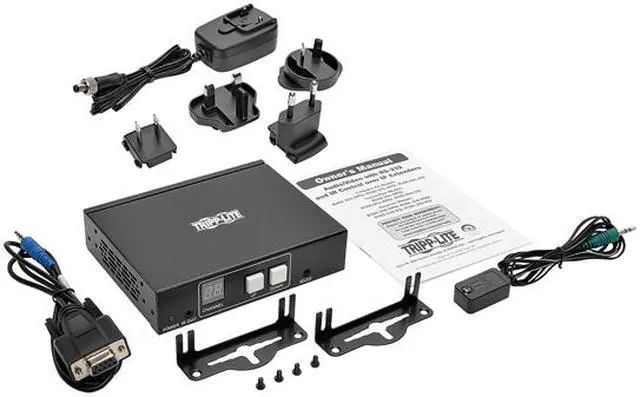 Alt view image 4 of 4 - Tripp Lite DisplayPort Over IP Transmitter Extender w/ RS-232 & IR Control