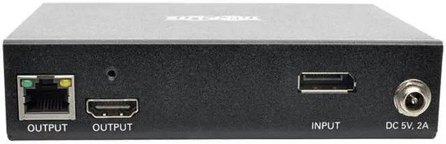 Alt view image 3 of 4 - Tripp Lite DisplayPort Over IP Transmitter Extender w/ RS-232 & IR Control
