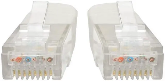 Alt view image 2 of 5 - Tripp Lite 3ft Cat6 Gigabit Molded Patch Cable RJ45 M/M 550MHz 24 AWG White