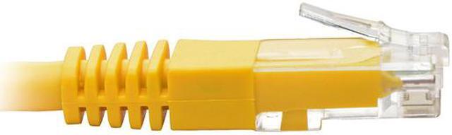 Alt view image 4 of 5 - Tripp Lite 10ft Cat6 Gigabit Molded Patch Cable RJ45 MM 550MHz 24AWG Yellow