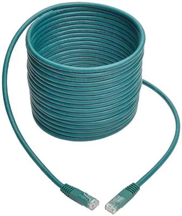 Alt view image 5 of 5 - Tripp Lite 25ft Cat6 Gigabit Molded Patch Cable RJ45 M/M 550MHz 24AWG Green