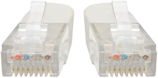 Alt view image 2 of 5 - Tripp Lite 25ft Cat6 Gigabit Molded Patch Cable RJ45 M/M 550MHz 24AWG White