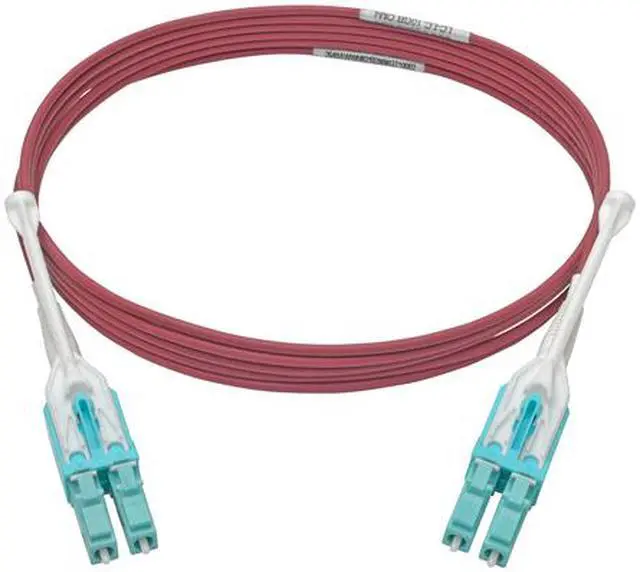 Alt view image 5 of 6 - Tripp Lite 2M 10Gb Duplex Multimode Fiber Patch Cable 50/125 OM4 LC/LC LSZH