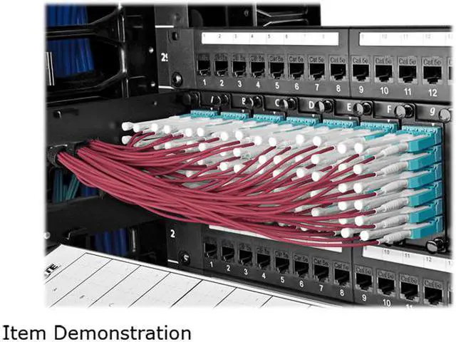 Alt view image 6 of 6 - Tripp Lite 3M 10Gb Duplex Multimode Fiber Patch Cable 50/125 OM4 LC/LC LSZH