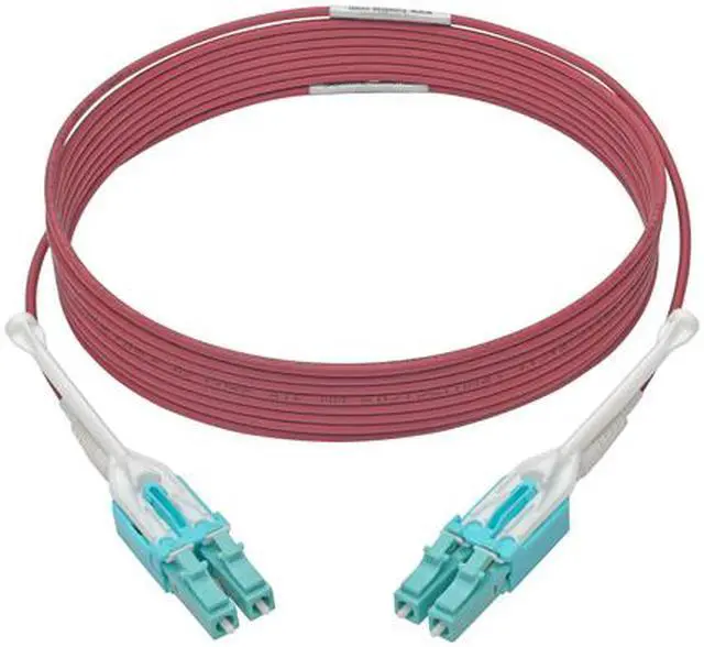 Alt view image 5 of 6 - Tripp Lite 3M 10Gb Duplex Multimode Fiber Patch Cable 50/125 OM4 LC/LC LSZH
