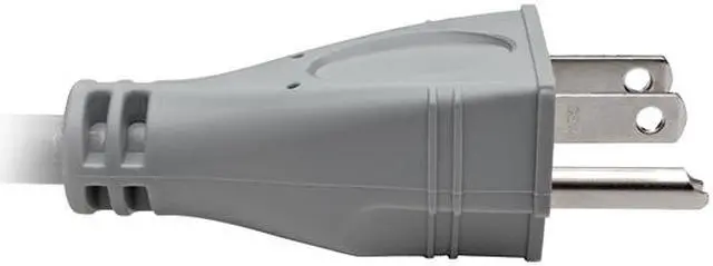 Alt view image 4 of 7 - Tripp Lite 2ft Hospital Medical Power Extension Cord 5-15P 5-15R 13A Gray