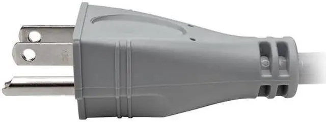 Alt view image 3 of 7 - Tripp Lite 2ft Hospital Medical Power Extension Cord 5-15P 5-15R 13A Gray