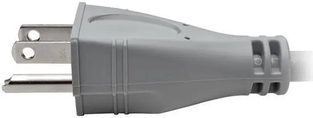 Alt view image 3 of 7 - Tripp Lite 6ft Hospital Medical Power Extension Cord 5-15P 5-15R 13A Gray
