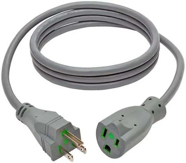 Alt view image 7 of 7 - Tripp Lite 6ft Hospital Medical Power Extension Cord 5-15P 5-15R 13A Gray
