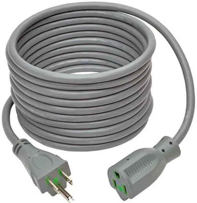 Alt view image 7 of 7 - Tripp Lite 15ft Hospital Medical Power Extension Cord 5-15P 5-15R 13A Gray